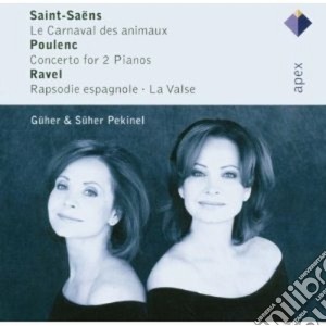 Maurice Ravel - Infante - Poulenc - Camille Saint-Saens - Duo Pekinel - Janowski - Rapsodia Spagnola - Danze Andaluse cd musicale di Ravel - infante - po