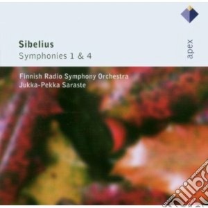 Jean Sibelius - Symphony No.1 & 4 cd musicale di Sibelius\saraste