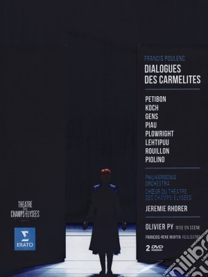 (Music Dvd) Francis Poulenc - Dialoghi Delle Carmelitane / Dialogues Des Carmelites - Rohrer/Petitbon/Gens/Piau-Koch cd musicale