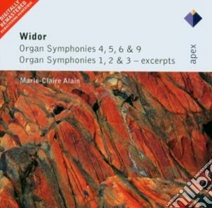 Charles-Marie Widor - Organ Symphonies Nos. 4, 5, 6 & 9 (2 Cd) cd musicale di Widor\alain marie cl
