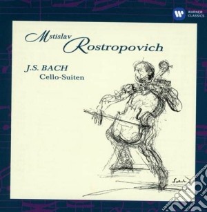 Johann Sebastian Bach - Cello Suites (2 Cd) cd musicale di Rostropovic Mstislav