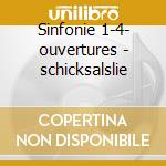 Sinfonie 1-4- ouvertures - schicksalslie cd