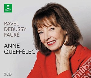 Anne Queffelec - Ravel, Debussy, Faure' (3 Cd) cd musicale di Anne Queffelec