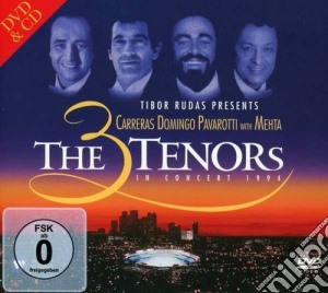 Carreras / Domingo / Pavarotti - The 3 Tenors In Concert 1994 (Cd+Dvd) cd musicale di Autori\pavarott Vari