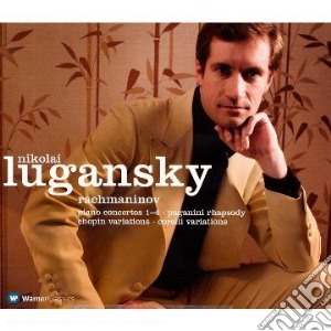 Nikolai Lugansky: Rachmaninov Piano Concertos 1-3, Paganini, Chopin, Corelli (3 Cd) cd musicale di RACHMANINOV\LUGANSKY