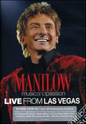 (Music Dvd) Barry Manilow - Music And Passion - Live From Las Vegas (2 Dvd) cd musicale di David Mallet