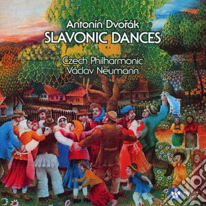 Antonin Dvorak - Slavonic Dances cd musicale di Neumann Vçclav