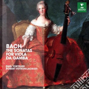 Johann Sebastian Bach - 3 Sonatas for Cello & Harpsichord cd musicale di Paul tortelier & rob