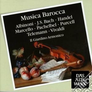 Musica Barocca: Bach, Albinoni, Vivaldi, Marcello, Telemann cd musicale di Bach js - albinoni -