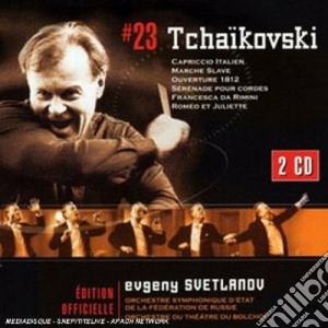 Pyotr Ilyich Tchaikovsky - Capriccio Italien, Marche Slave (2 Cd) cd musicale di TCHAIKOVSKY\SVETLANO