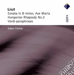 Franz Liszt - Sonata In B Minor, Ave Maria, Hungarian Rhapsody 2 cd musicale di Liszt\farkas