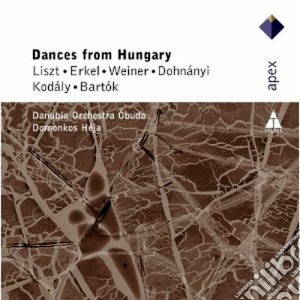 Franz Liszt - Kodaly - Bartok - Heja - Danubia Orchestra - Danze Dall'ungheria cd musicale di Liszt - kodaly - bar