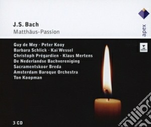 Johann Sebastian Bach - St Matthew Passion (3 Cd) cd musicale di Bach j.s.\koopman -