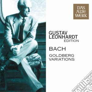 Johann Sebastian Bach - Goldberg Variations cd musicale di Gustav Leonhardt