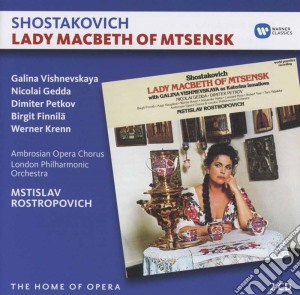Dmitri Shostakovich - Lady Macbeth Of Mtsensk (2 Cd) cd musicale di Shostakovich