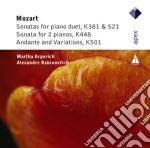 Wolfgang Amadeus Mozart - Sonate Per 2 Pianoforti K 381 - 521 - 448 - 501