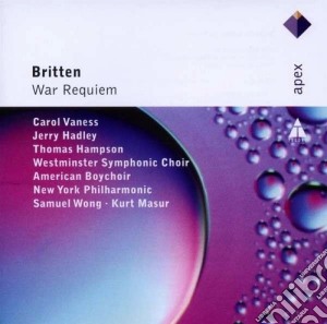 Benjamin Britten - War Requiem (2 Cd) cd musicale di Britten\masur - wong