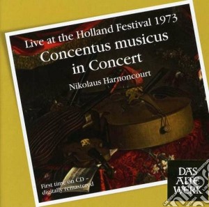 Concentus Musicus Wien / Nikolaus Harnoncourt - Concentus Musicus In Concert 1973 (Live) cd musicale di Vari\harnoncourt - c