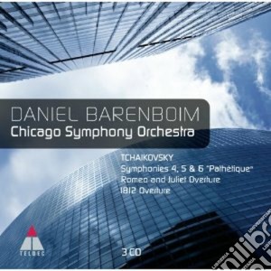 Sinfonie 4, 5 & 6 - romeo & juliet - 181 cd musicale di Tchaikovsky\barenboi