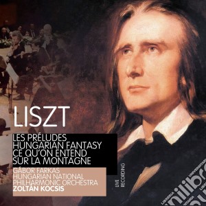 Franz Liszt - Les Preludes, Hungarian Fantas cd musicale di Liszt\kocsis - farka