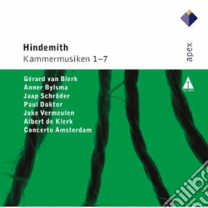 Apex: kammermusiken 1-7 cd musicale di A Hindemith\concerto