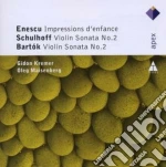 George Enescu / Erwin Schulhoff / Bela Bartok - Impressions D'enfance, Violin Sonata N. 2 cd