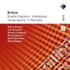 Benjamin Britten - Doppio Concerto - Sinfonietta - Young Apollo cd