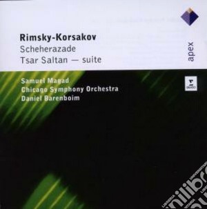 Nikolai Rimsky-Korsakov - Barenboim - Magad - Scheherazade - Tsar Saltan cd musicale di Rimsky-korsakov\bare