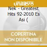 Nek - Greatest Hits 92-2010 Es Asi ( cd