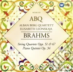 Johannes Brahms - String Quartets & Piano Quintet (2 Cd) cd
