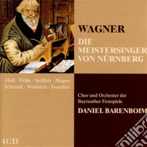 Richard Wagner - Die Meistersinger Von Nurnberg (4 Cd) cd musicale di WAGNER\BARENBOIM - H