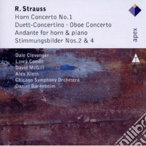 Richard Strauss - Concerti Per Corno, Per Oboe & Corno & Piano cd musicale di R.\barenboim Strauss
