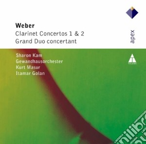 Carl Maria Von Weber - Clarinetto Concerti 1 & 2 - Grand Duo Concer cd musicale di Weber\masur - golan