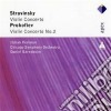 Igor Stravinsky / Sergei Prokofiev - Concerti Per Violino (in Re Magg. E N. 2) cd