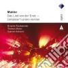Gustav Mahler - Das Lied Von Der Erde (piano Version) cd