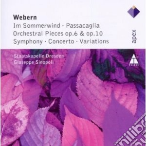 Anton Webern - Sinopoli- Staatskapelle Dresda - Composizioni Per Orchestra cd musicale di Sta Webern\sinopoli-