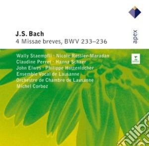 Apex: 4 messe brevi (bwv 233 - 236) cd musicale di Bach\corboz - orches