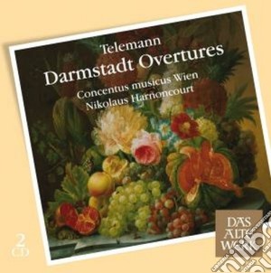 Georg Philipp Telemann - Darmstadt Ouvertures (Suite) (2 Cd) cd musicale di TELEMANN\HARNONCOURT