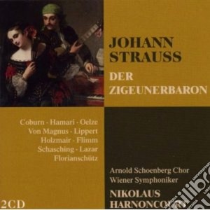 Johann Strauss - Lo Zingaro Barone (der Zigeunerbaron) (2 Cd) cd musicale di J.\harnoncou Strauss