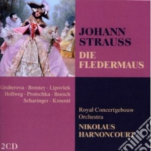 Johann Strauss - Die Fledermaus (2 Cd) cd musicale di J.\harnoncou Strauss