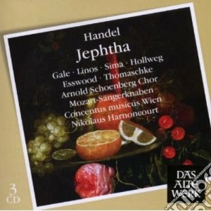 Georg Friedrich Handel - Jephta (3 Cd) cd musicale di HANDEL\HARNONCOURT