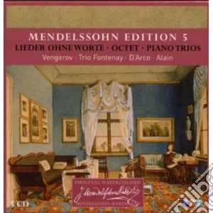 Mendellsohn edition vol. 5 (lieder -otte cd musicale di MENDELLSSOHN\VENGERO
