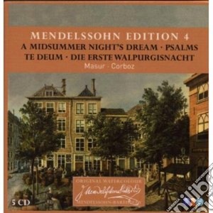 Mendelssohn edition vol. 4 (sogno-te deu cd musicale di MENDELSSOHN\MASUR -