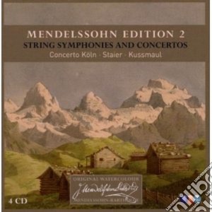 Felix Mendelssohn - String Symphonies & Concertos (4 Cd) cd musicale di MENDELSSOHN\STAIER-