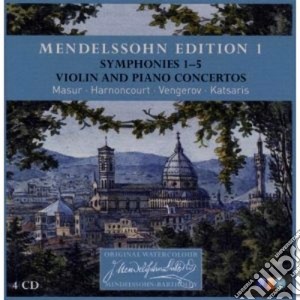 Felix Mendelssohn - Sinfonie & Concerti (4 Cd) cd musicale di MENDELSSOHN\MASUR-HA