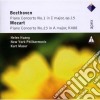 Ludwig Van Beethoven / Wolfgang Amadeus Mozart - Piano Concertos N. 1 Op.15 & N. 23 K488 cd
