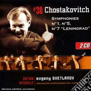 Dmitri Shostakovich - Symphony No.1, 5, 7 (2 Cd) cd musicale di SHOSTAKOVICH\SVETLAN