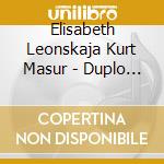 Elisabeth Leonskaja Kurt Masur - Duplo - Tchaikovsky Piano Concerto 1-3 cd