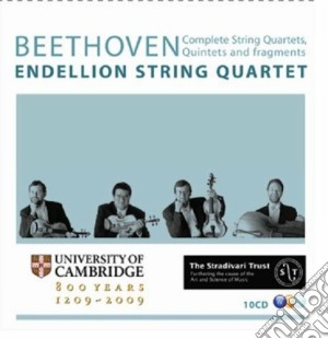 Ludwig Van Beethoven - Endellion String Quartet (box) - Integrale Quartetti Per Archi - Frammenti (10 Cd) cd musicale di BEETHOVEN\ENDELLION