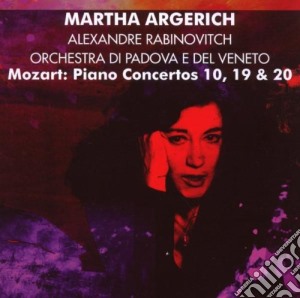 Wolfgang Amadeus Mozart - Piano Concertos 10,19And20 - Martha Argerich cd musicale di Arge Mozart\faerber-